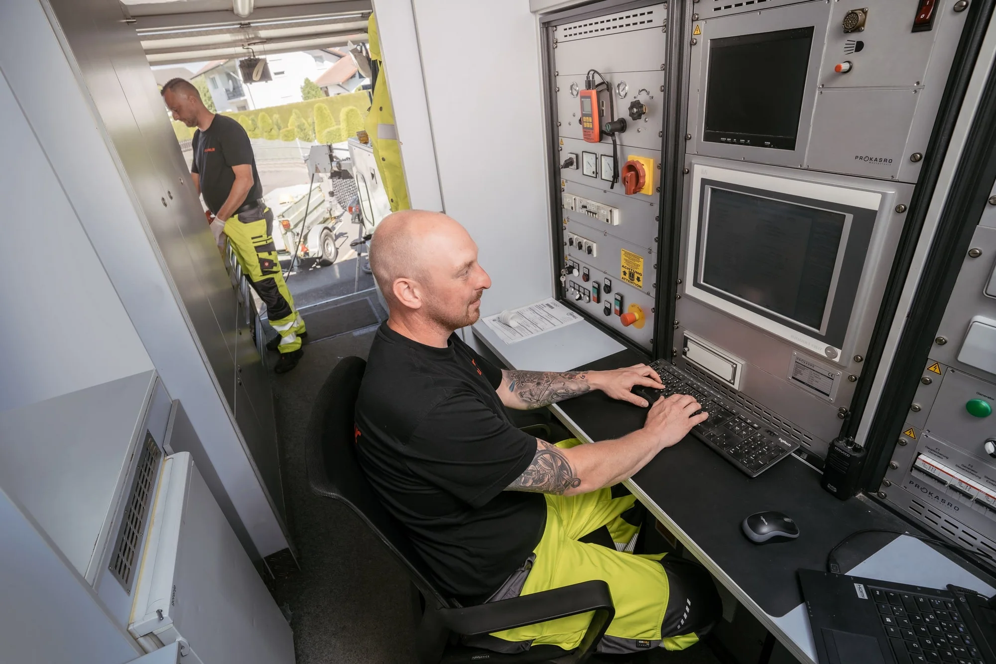 Ablauf von Kanalreinigung und Rohrreinigung in Karsbach